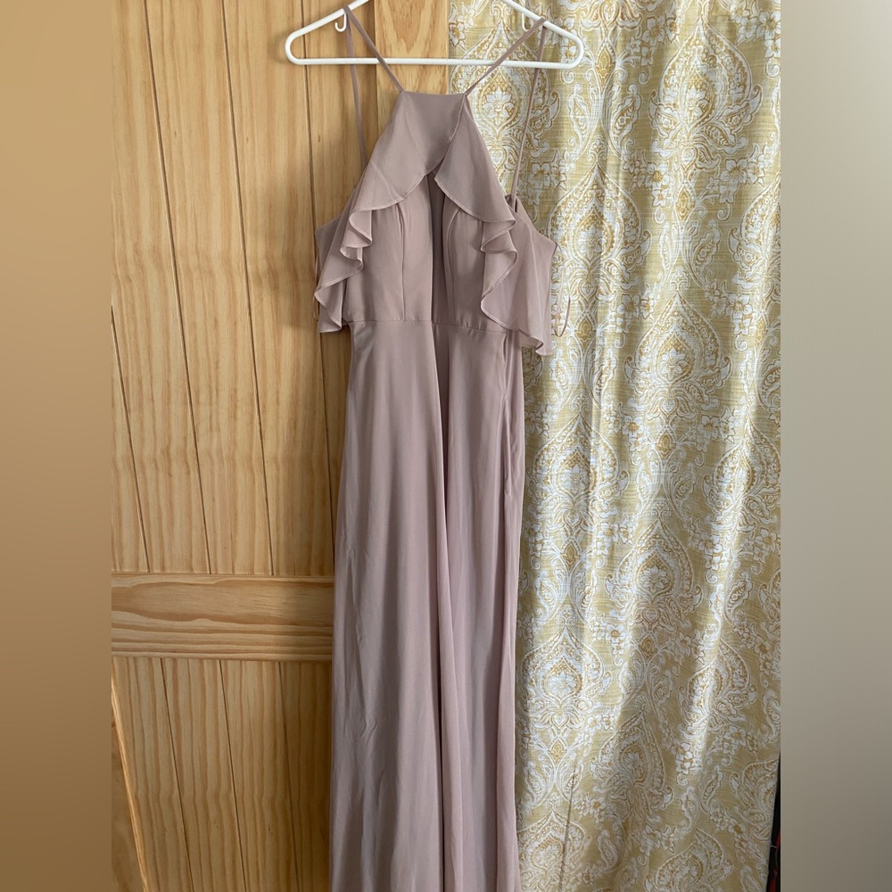 Birdy Grey- Chiffon Jules dress- taupe